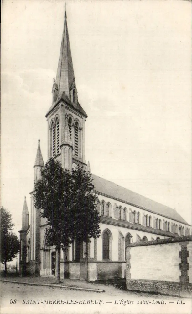 Saint-Pierre-lès-Elbeuf — Die Kirche Saint-Louis — LL. — Nr. 53 - Vorderseite
