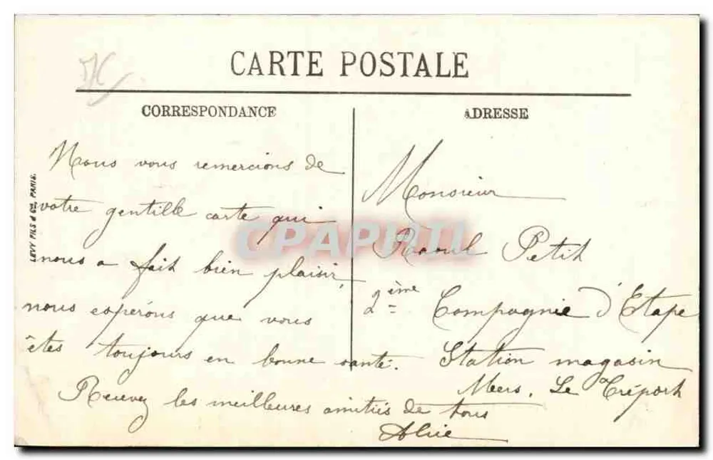 Orival — Vista da Seine — LL - Verso