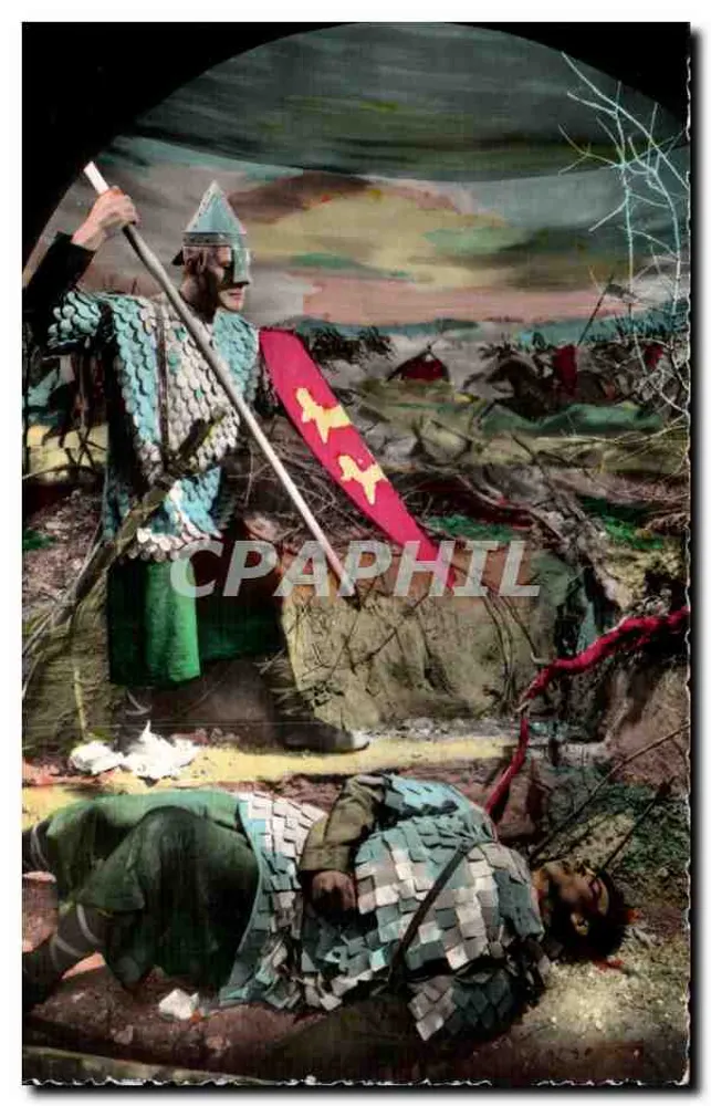 हैस्टिंग्स की लड़ाई - लड़ाई के दृश्य - म्यूजियम रॉबर्ट ले डिब्ले, मूलिनेक्स - आगे