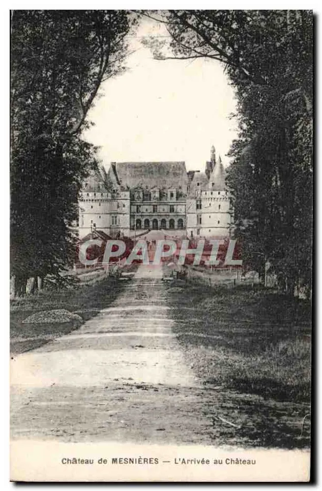 Castello di MESNIÈRES — L'Arrivée au Château - Recto
