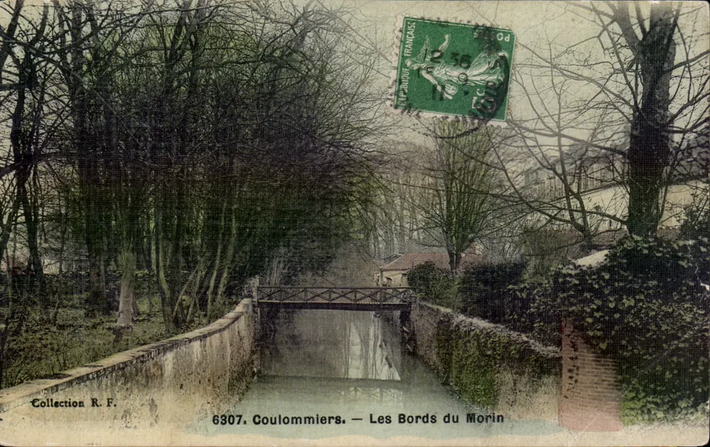 Coulommiers — Les Bords du Morin — Éditeur R. F. n° 6307 - Frente
