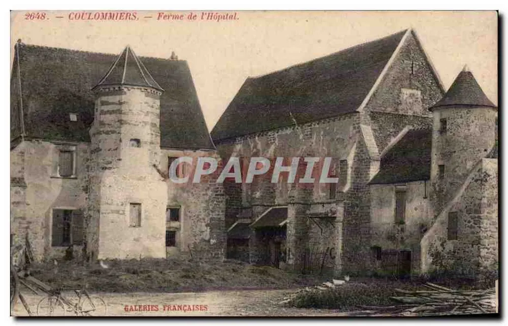 Coulommiers — Farm des Hospitals — Galeries Françaises, n° 2648 - Vorderseite