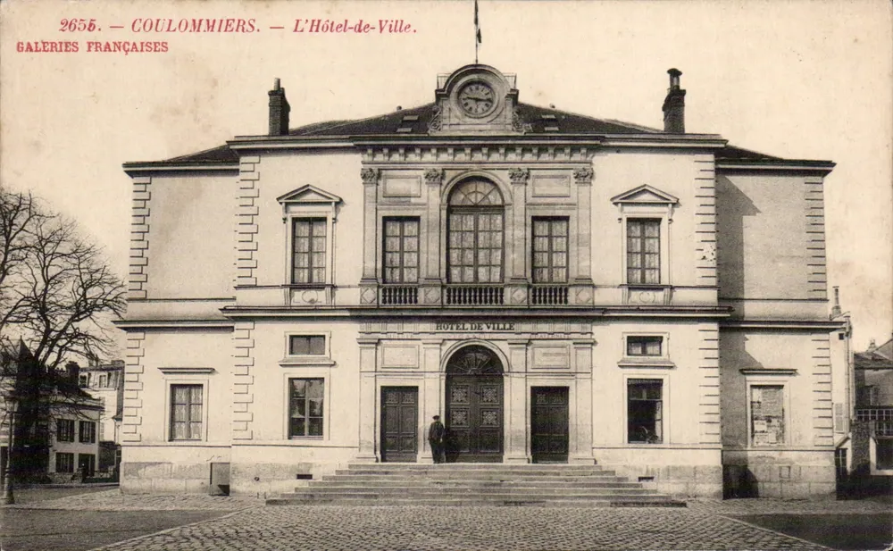 Coulommiers — Das Rathaus — Galeries Françaises, n° 2655 - Vorderseite