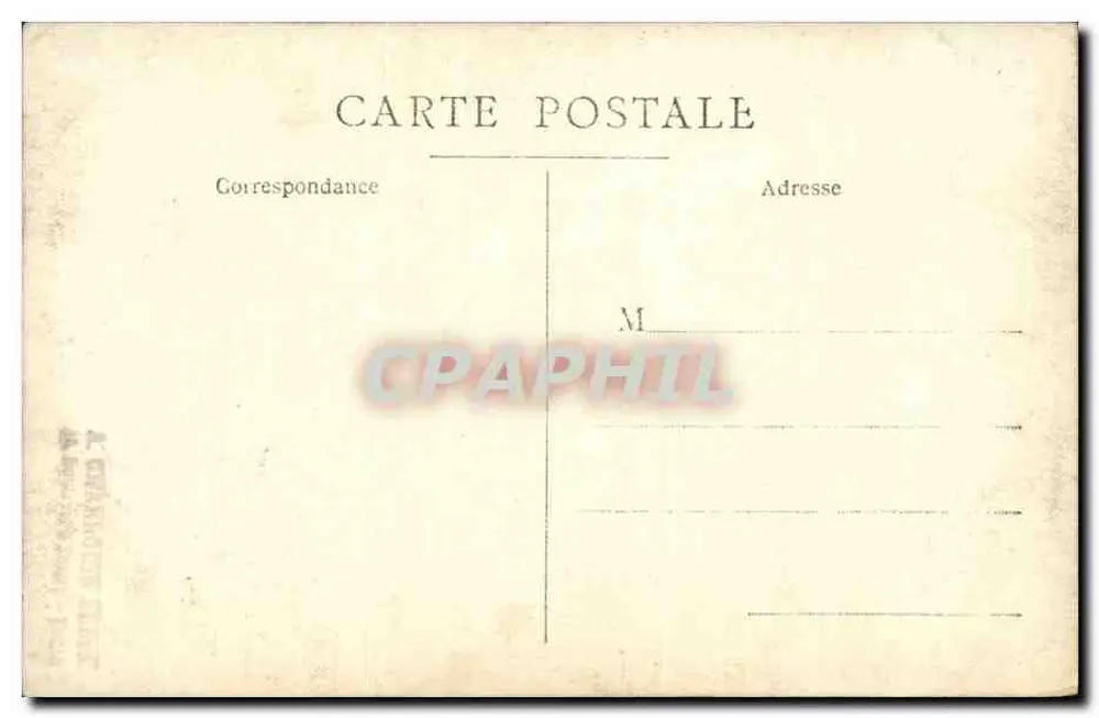 Soldado e mulher — estúdio fotográfico — Carte postale - Verso