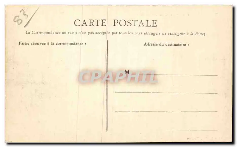 Toulon — O Quai Cronstadt — Clavel, editor Toulon - Verso
