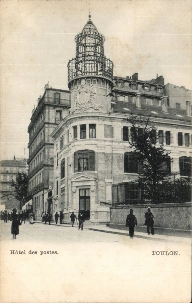 Hotel das correios — Toulon — editor desconhecido, número de série não visível - Frente