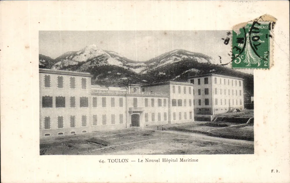 Toulon — Das Neue Seehospital — F.P. - Vorderseite