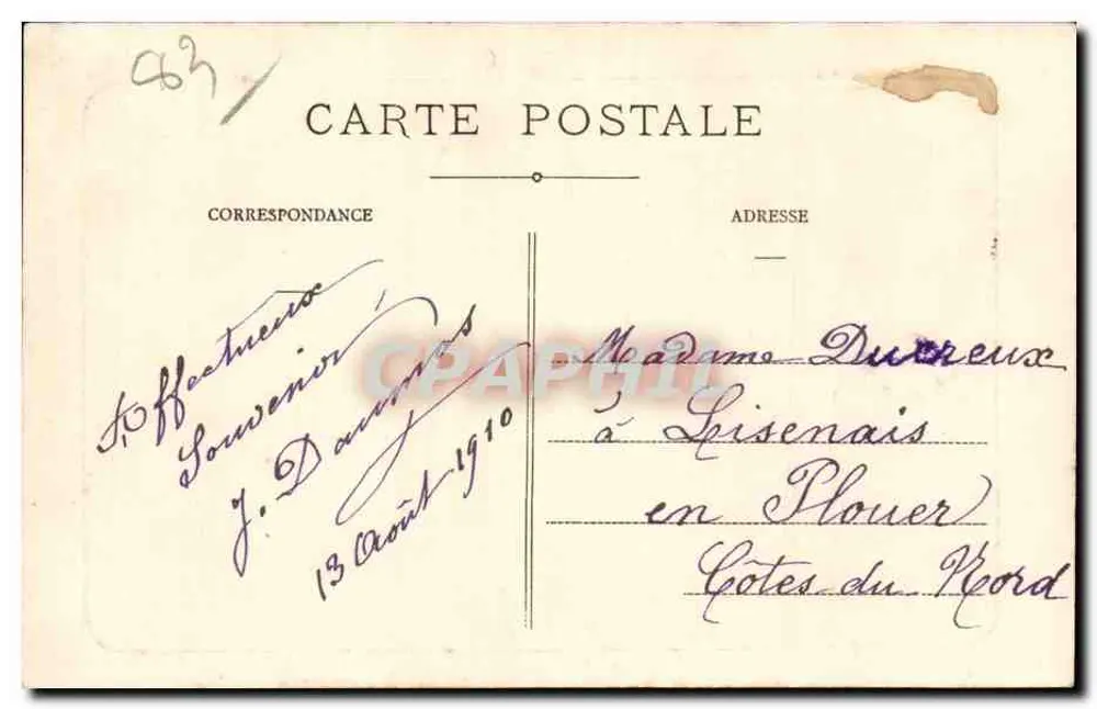 Toulon — Das Neue Seehospital — F.P. - Rückseite