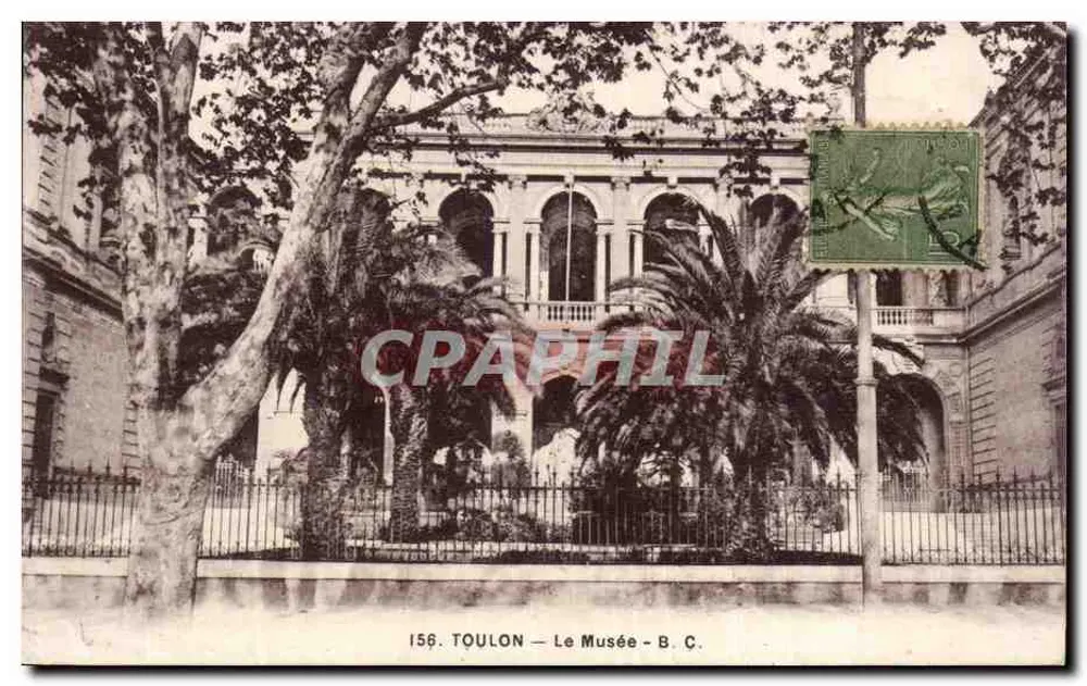 Toulon — O Museu — B.C. — n° 156 - Frente