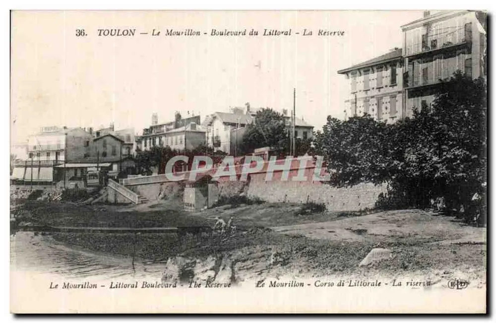 Toulon — Le Mourillon — Boulevard du Littoral — La Réserve - Vorderseite