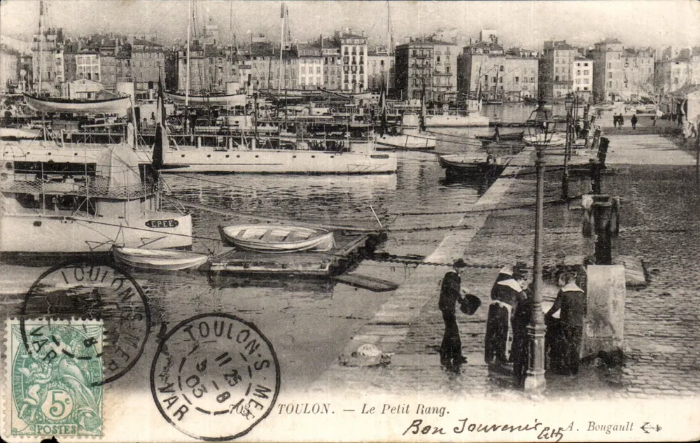 TOULON — O Pequeno Rang — A. Bougault - Frente