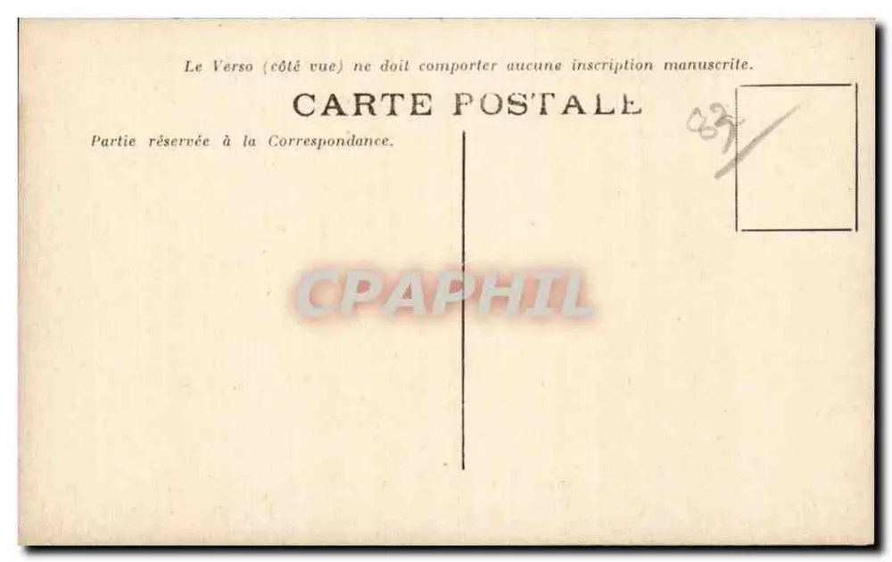 TOULON — O velho Port — Old Port — Costa Azul — n° 517 - Verso