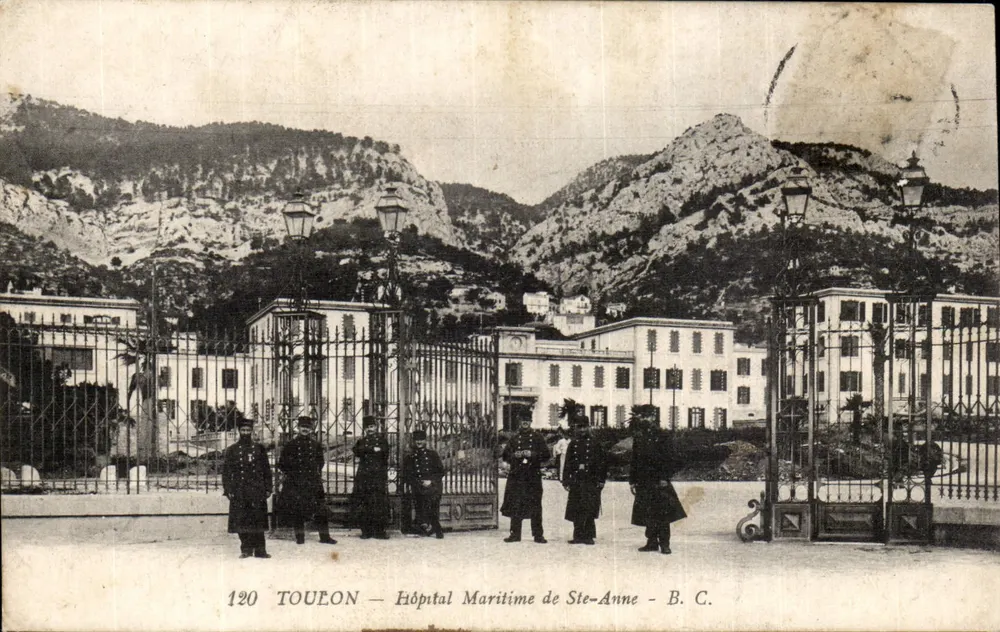 Toulon — Seefahrtskrankenhaus Ste-Anne — B.C. — Nr. 120 - Vorderseite
