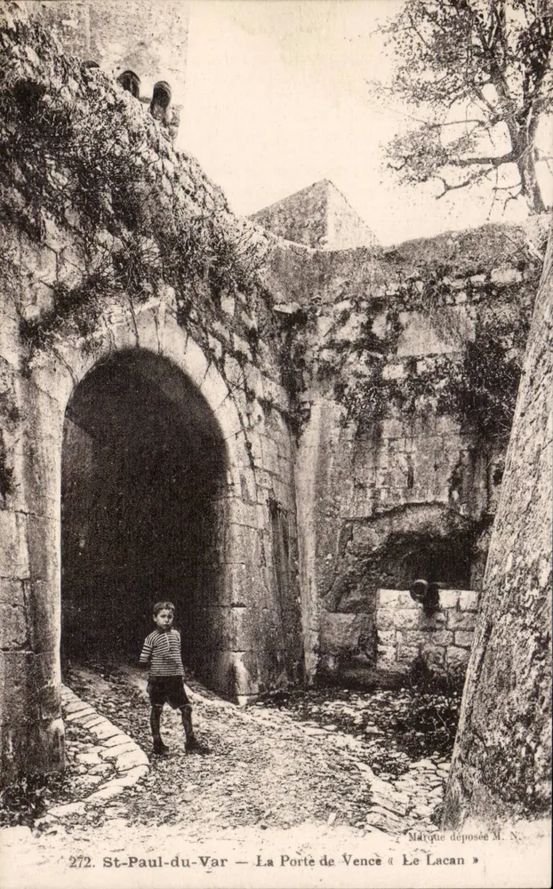 St-Paul-du-Var — La Porte de Vence « Le Lacan » — Markenrecht M. N. n° 272 - Vorderseite