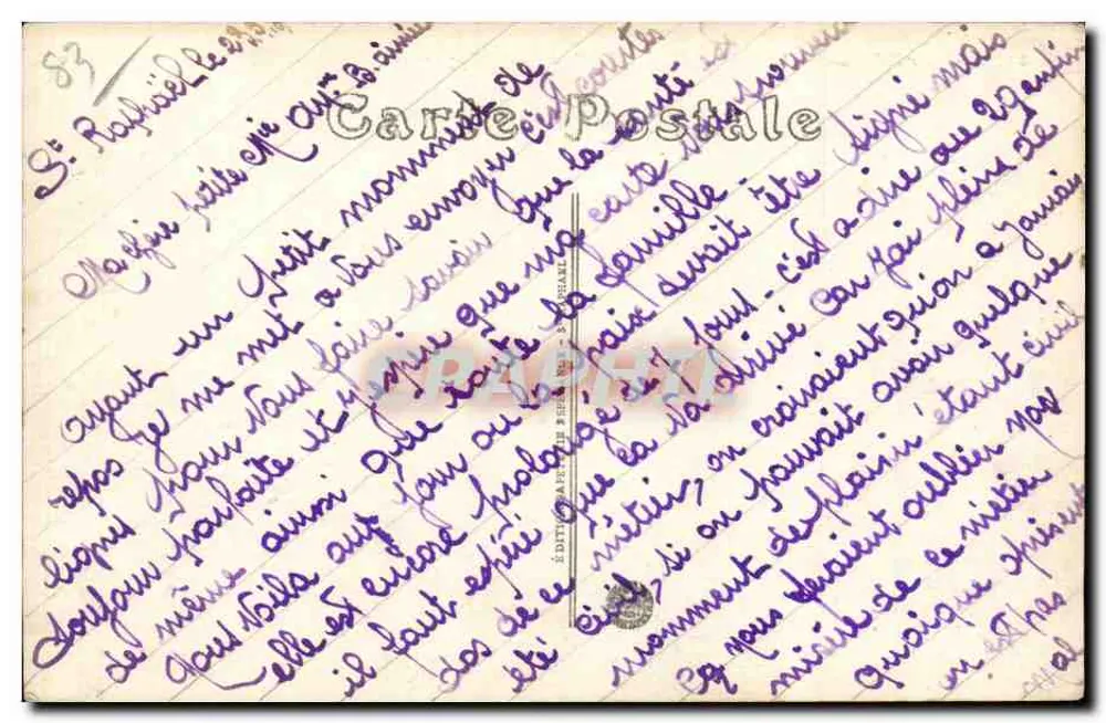 St-Raphaël-Valescure — A Igreja Católica — Editor: Edições da Posta, n°41 - Verso