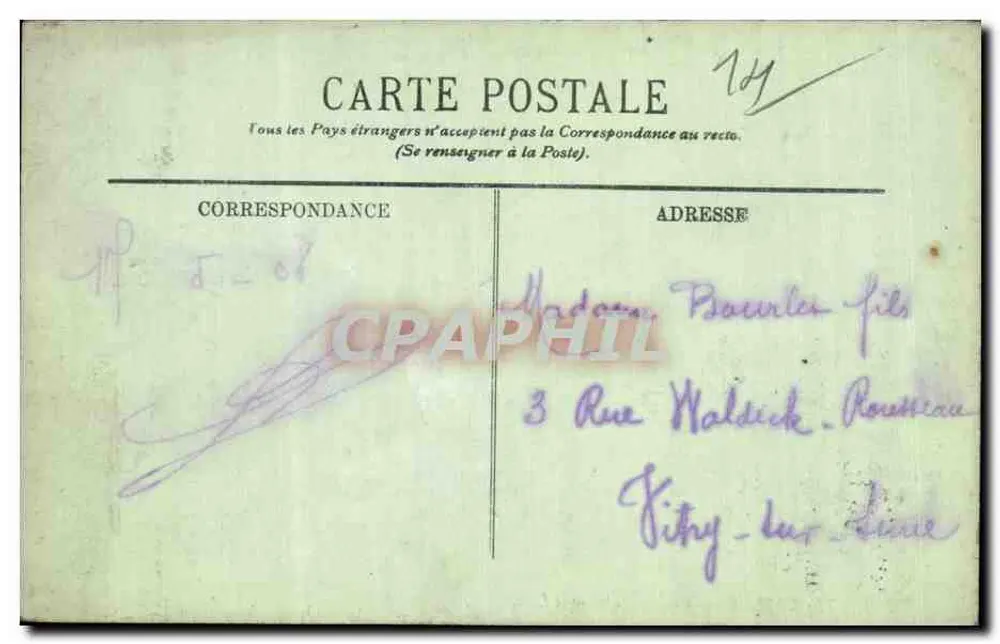 Trouville — Vista Geral — LL. — N° 106 - Verso