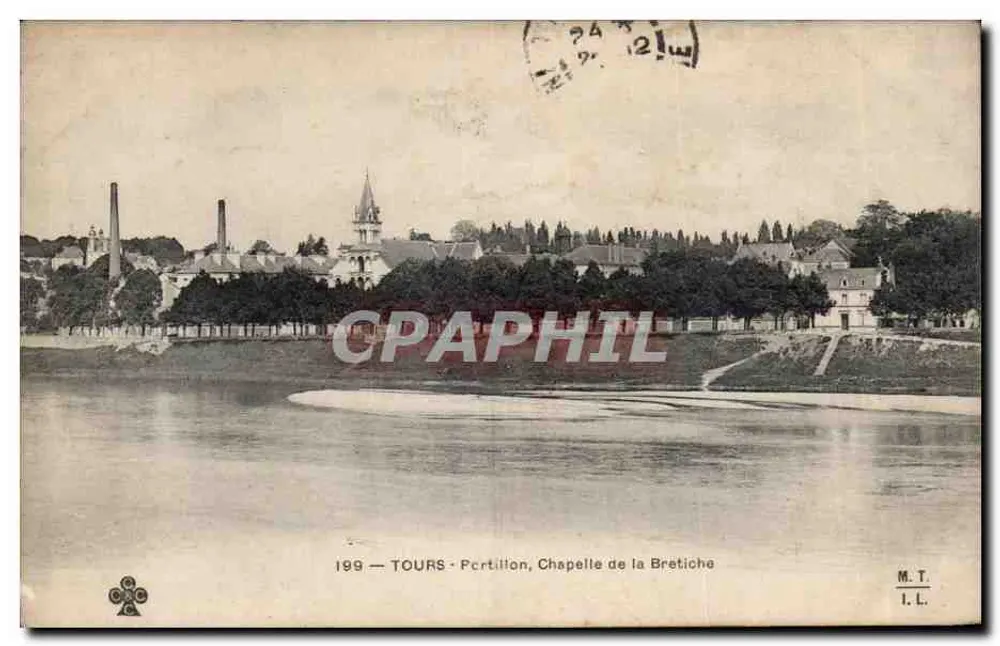 Tours - Portillon, Kerk van de Bretiche — M.T. I.L. n°199 - Voorkant
