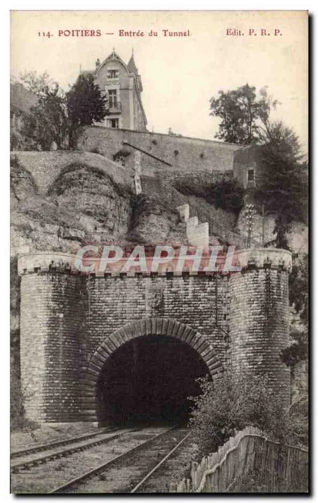 Poitiers — Entrada do Túnel — Edit. P. R. P. - Frente