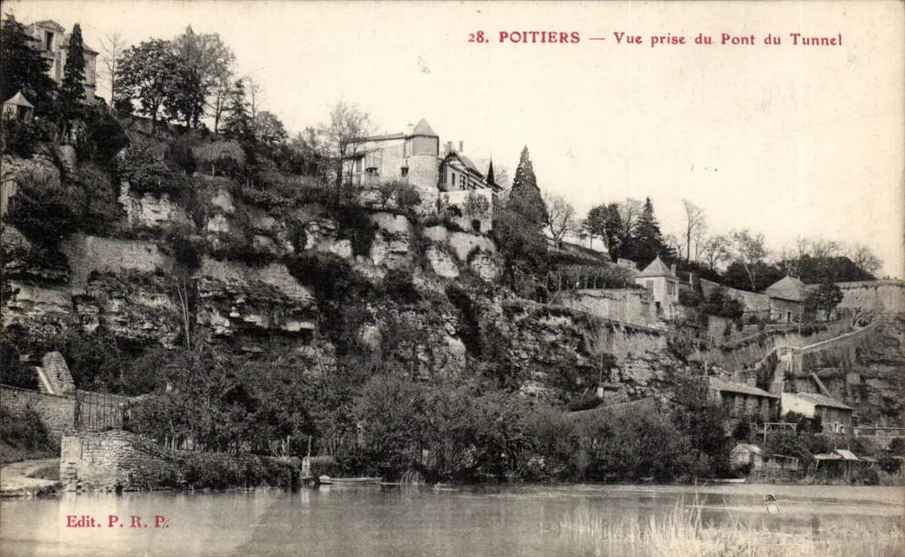 Poitiers — Ansicht vom Pont du Tunnel — Edit. P. R. P. - Vorderseite