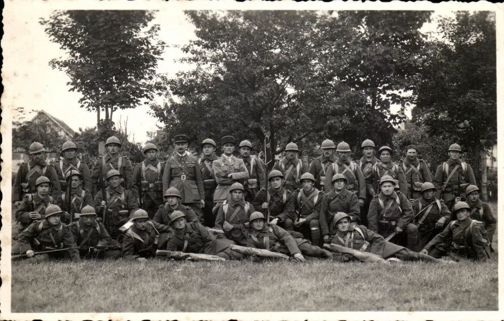 Gruppe Soldaten — Zeitraum 1914-1918 — Verlag unbekannt - Vorderseite
