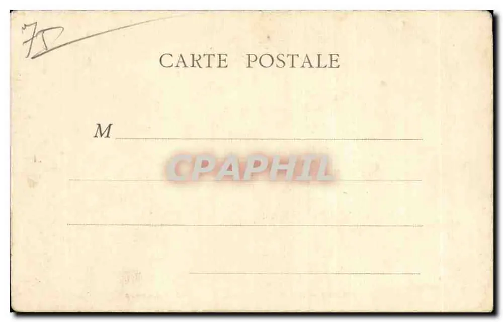 Paris — Hôtel Terminus. Gare Saint-Lazare — B.F., Paris - Verso