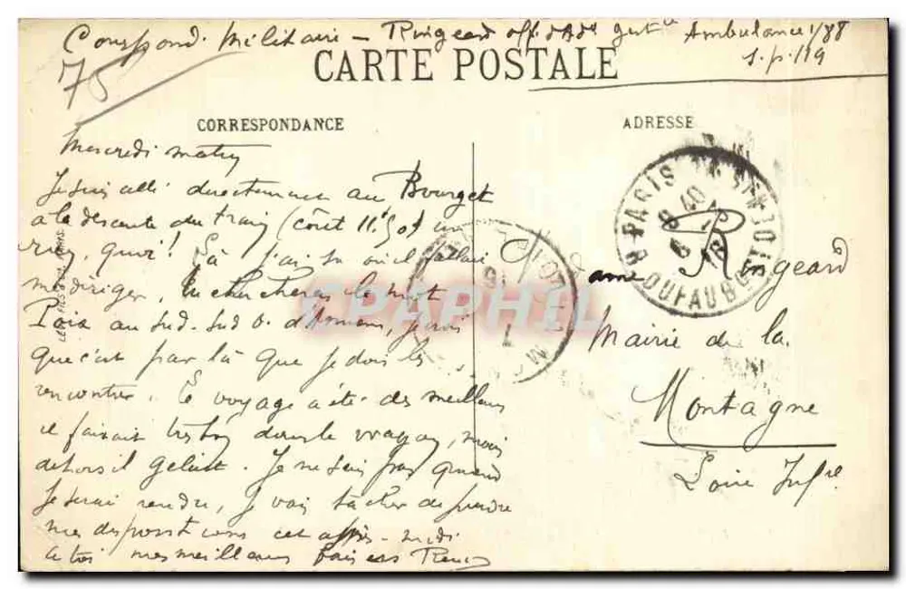 Paris (IXe) — O Ópera — LL - Verso