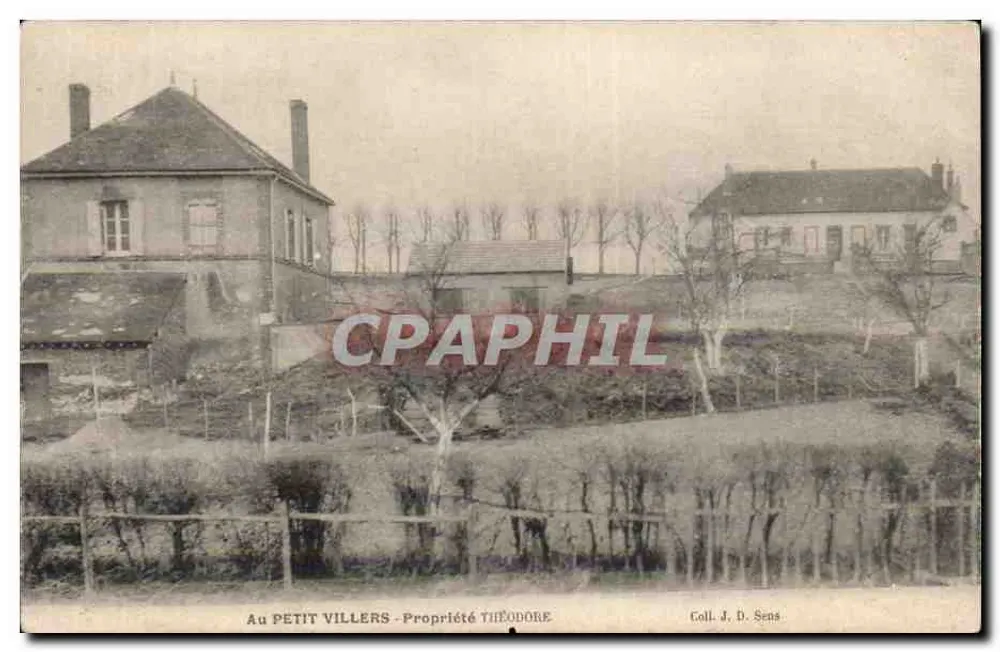 Bei PETIT VILLERS - Grundstück von THÉODORE — Sammlung J. D. Sens - Vorderseite