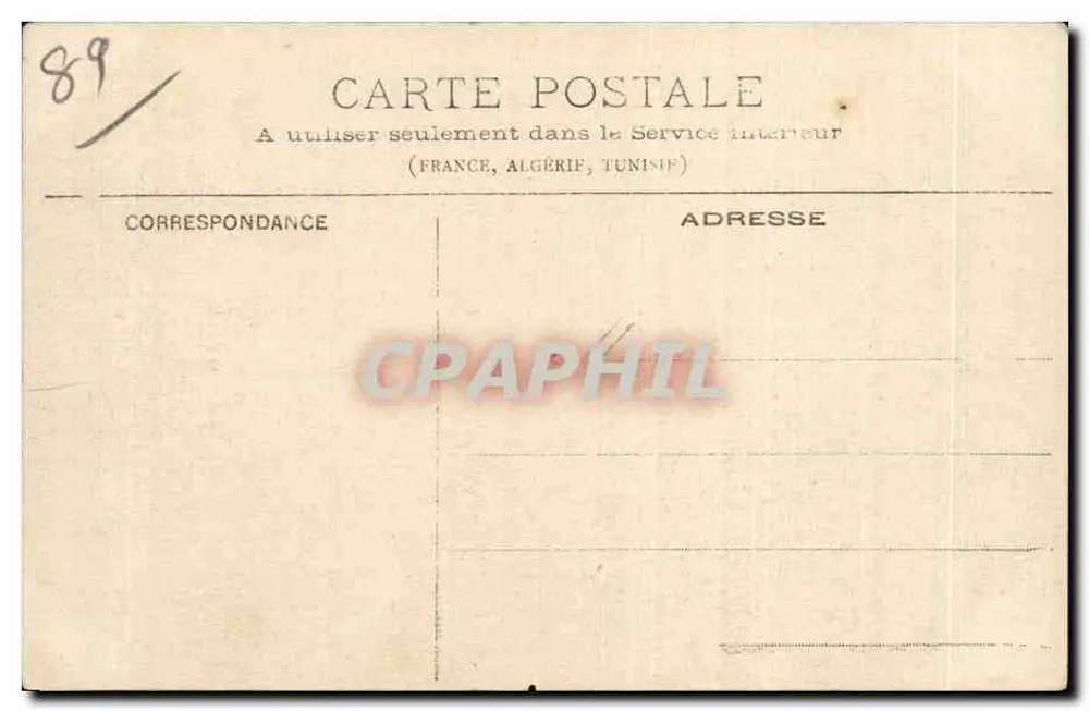 Bei PETIT VILLERS - Grundstück von THÉODORE — Sammlung J. D. Sens - Rückseite