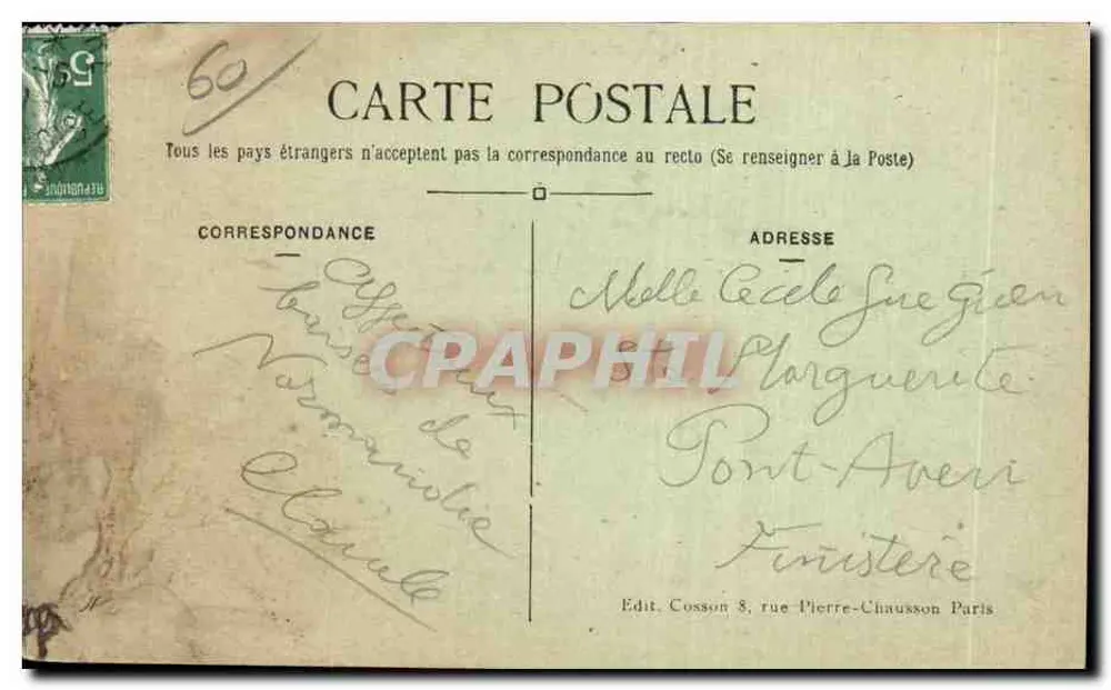 St-LEU-d'ESSERENT (Oise) — Le Passage — Edit. Ramarquès - Verso