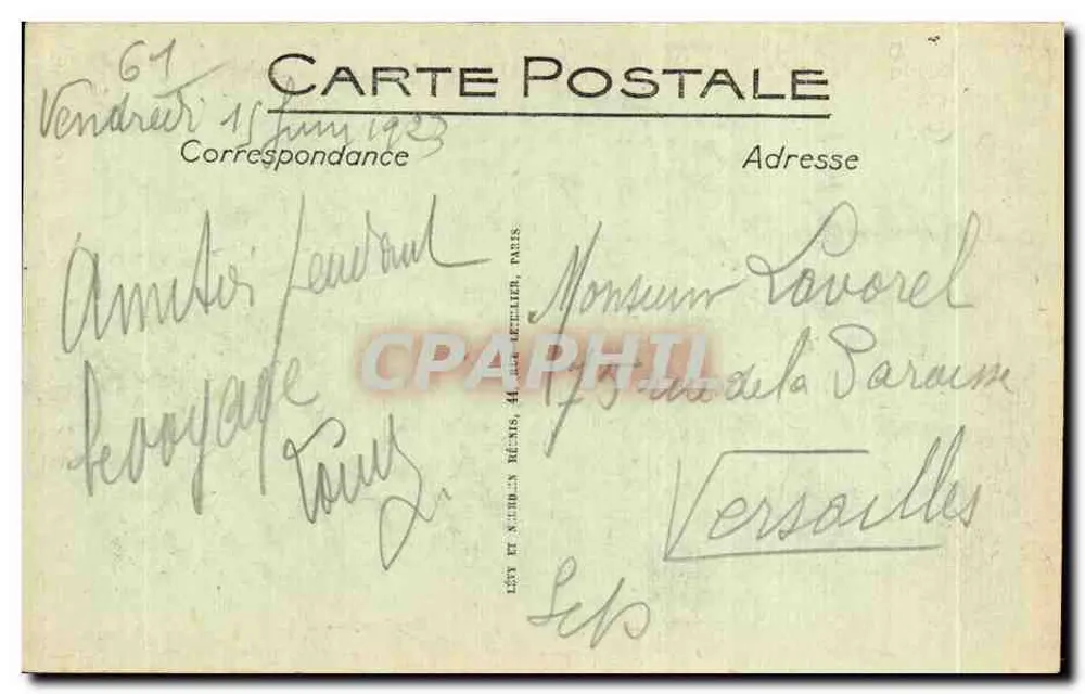 Bagnoles-de-l'Orne — Die Terrasse des Casinos — LL. - Rückseite