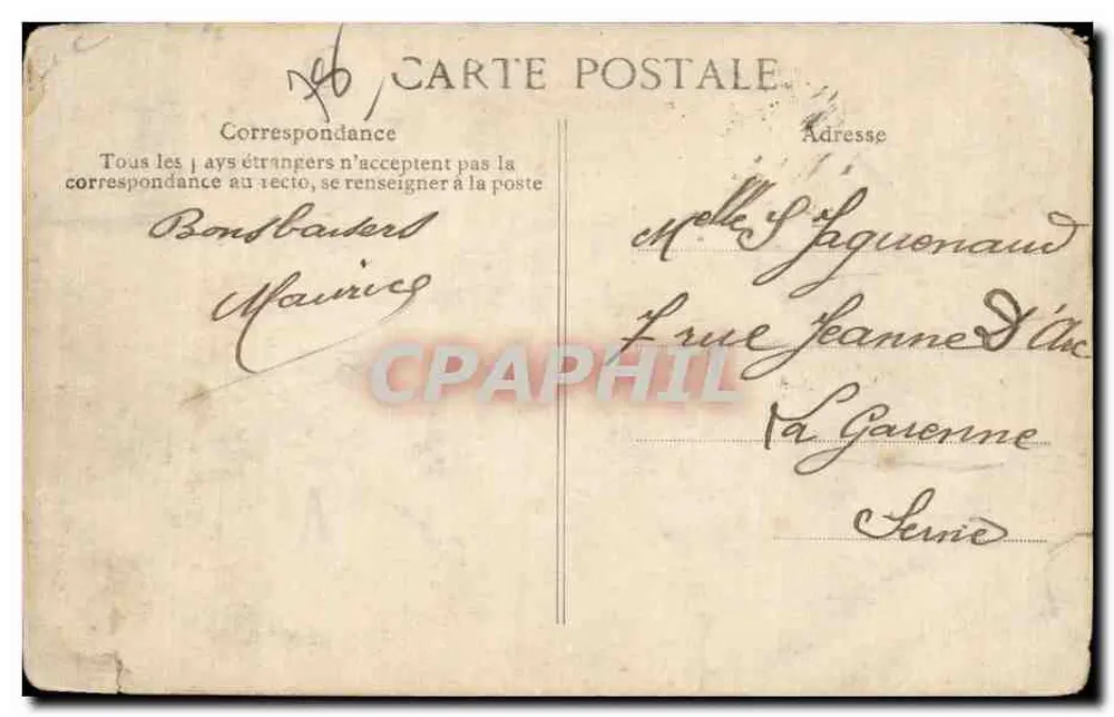 JOUY-EN-JOSAS (S.-et-O.) — Panoramablick auf die HARAS du Val d'Enfer — Edition Vercaill - Rückseite