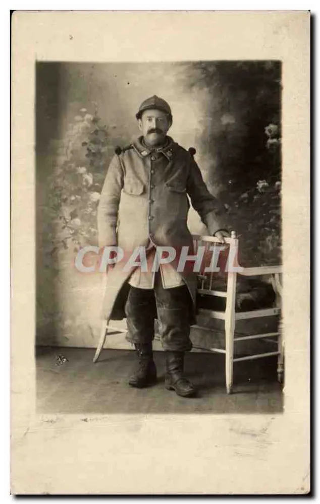 Soldat in Uniform — Studio - Vorderseite
