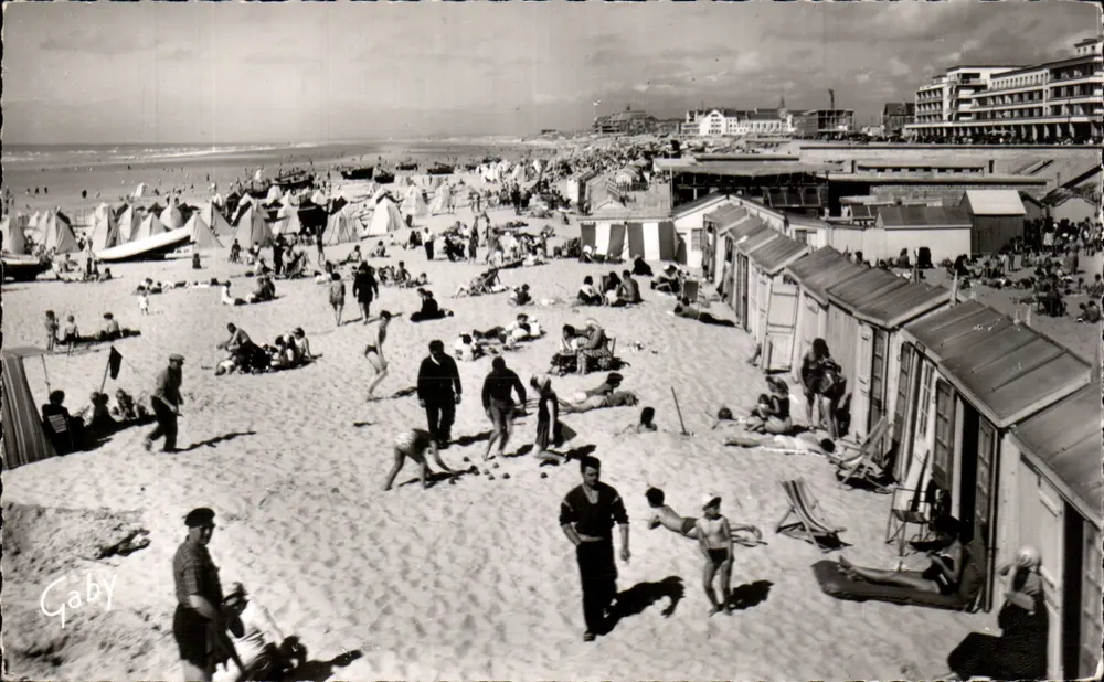 Berck-Plage — A Praia e a Esplanada — Edições Gaby - Frente