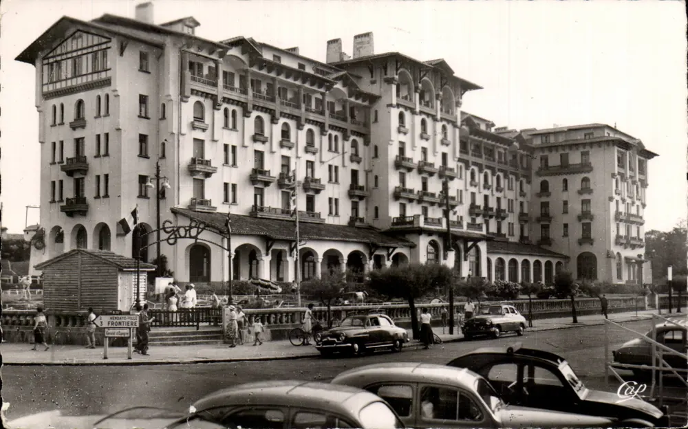 Hôtel Crualhí — Hendaye, französisch-spanische Grenze — Verlag Cap - Vorderseite