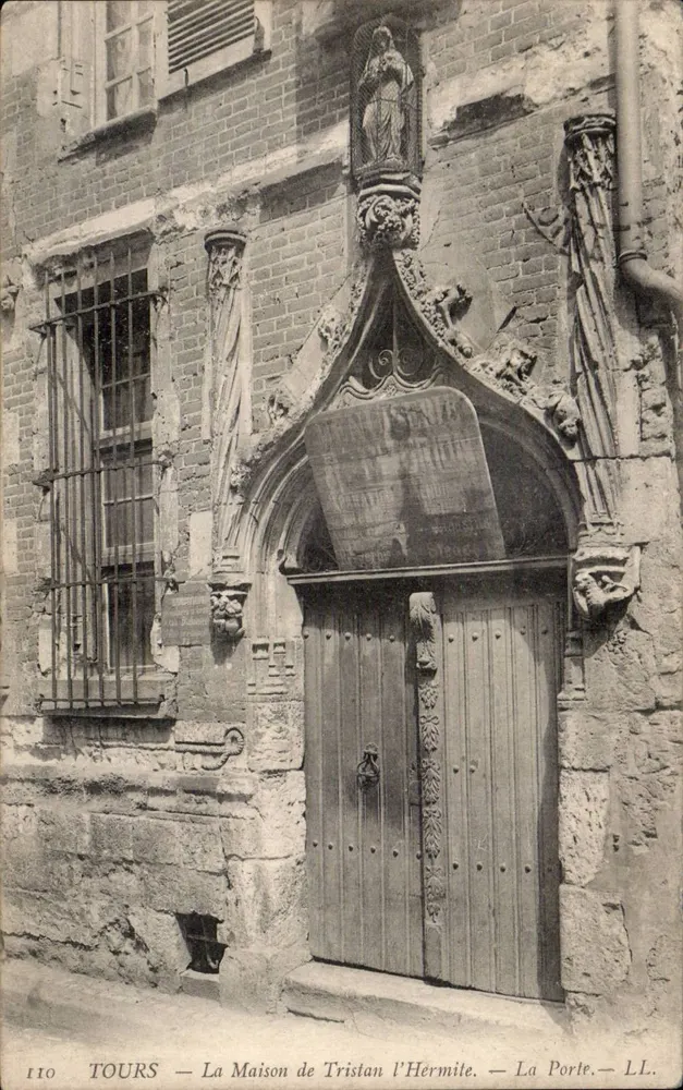 Tours — Das Haus von Tristan l'Hermite — Die Tür — LL. - Vorderseite