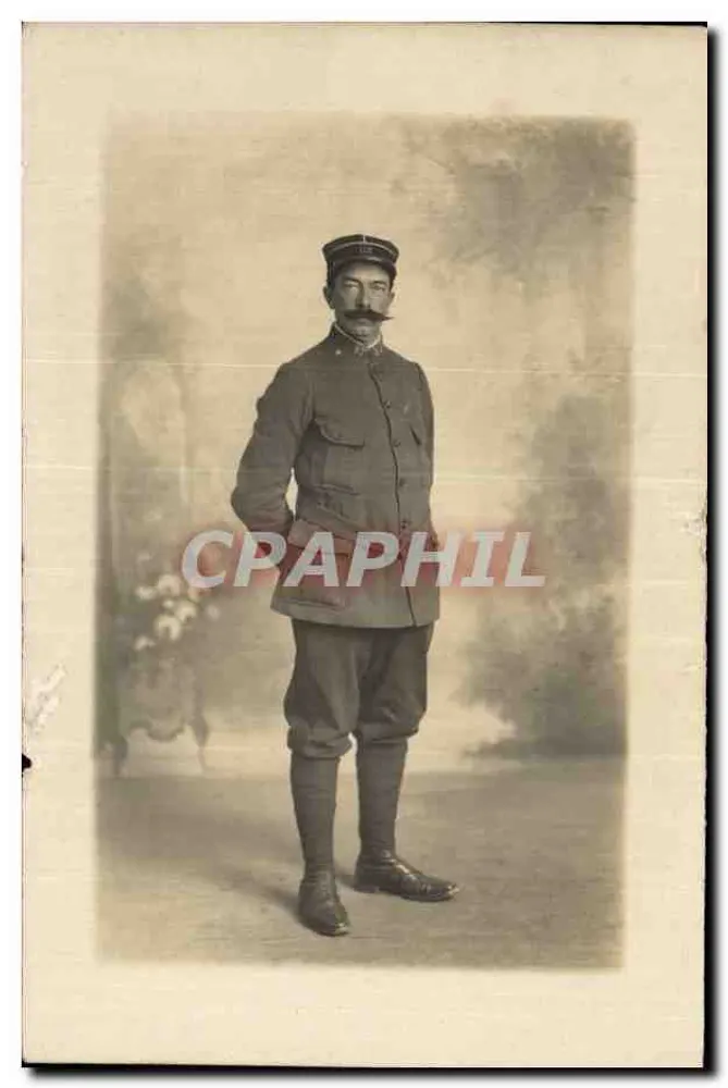 Soldat im Uniform — Zeitraum 1910-1920 — unbekannter Verlag - Vorderseite
