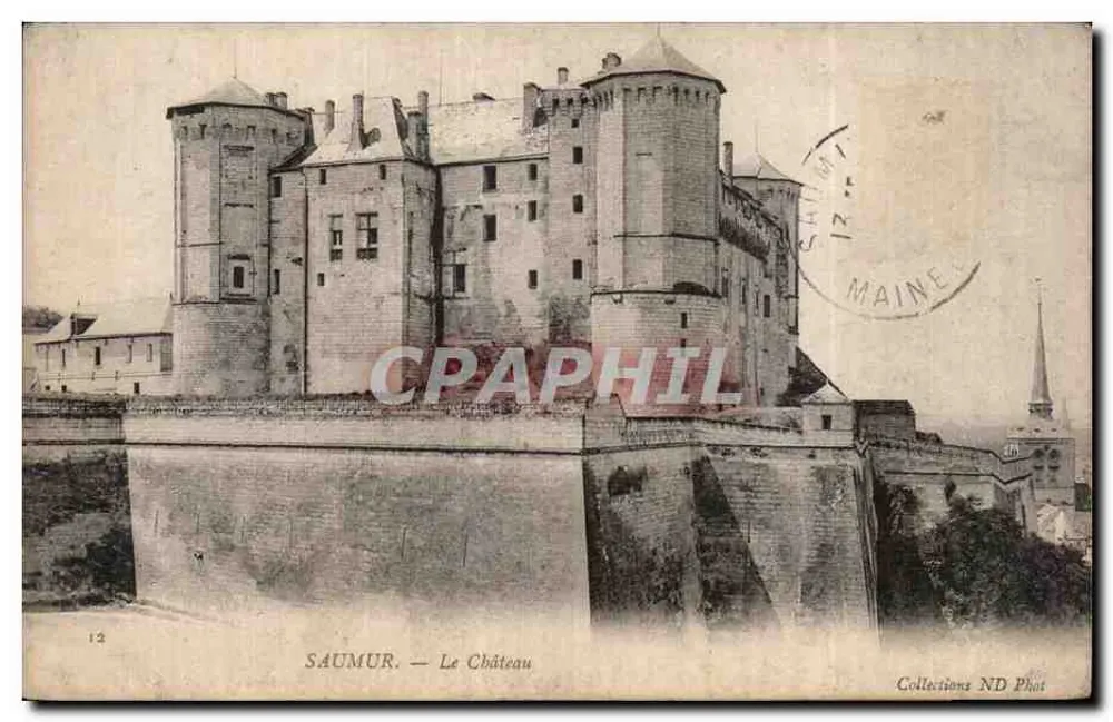 Saumur — O Castelo — Coleções ND Phot - Frente