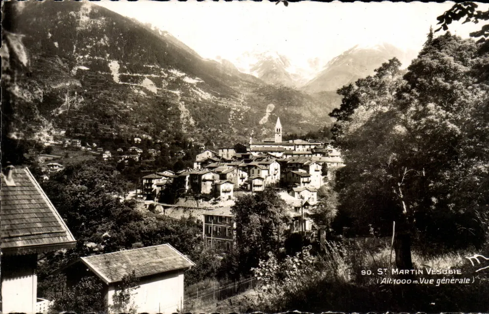 St-Martin-Vésubie - Vista generale - Edizioni D'Hil, Nizza - Recto