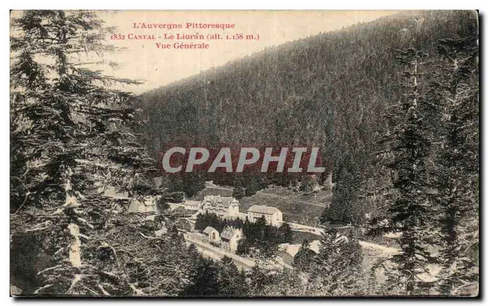 레 리오랑 - 전경 — 아우버그네 풍경 — 편집사 P. et A. Malroux Aurillac - 앞면