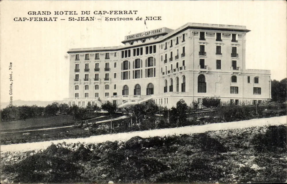 Grand Hôtel du Cap-Ferrat — Cap-Ferrat, St-Jean — In der Nähe von Nice — phot. Giletta, Nice - Vorderseite