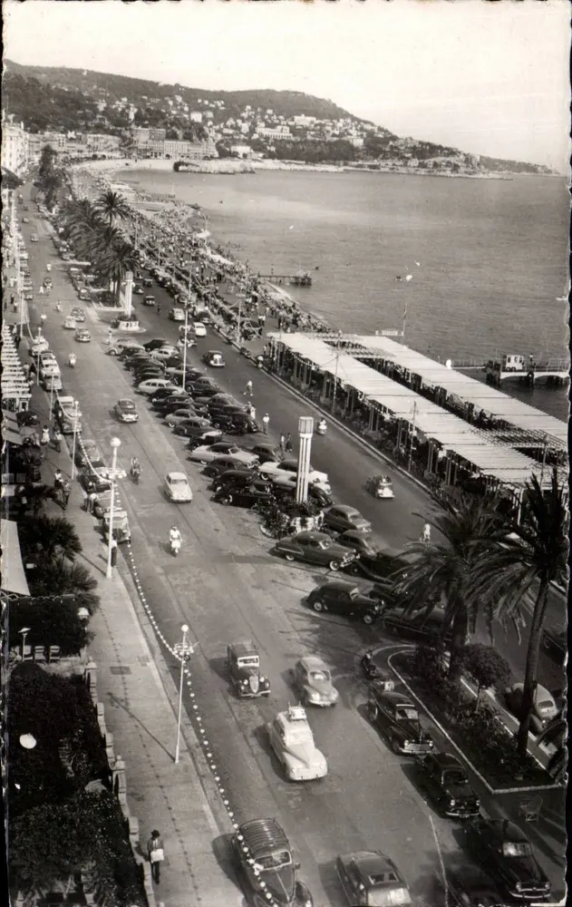 Nice — Die Promenade des Anglais und der Mont-Boron — Éditions Art Murnier - Vorderseite