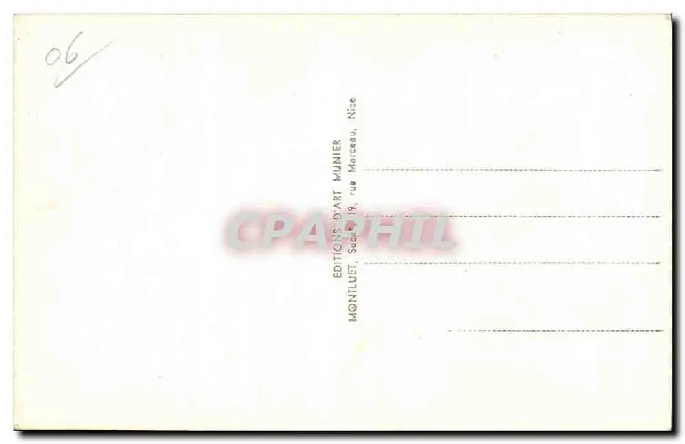 Monte-Carlo — O Casino — Efeito de Noite — Munier, n°186 - Verso
