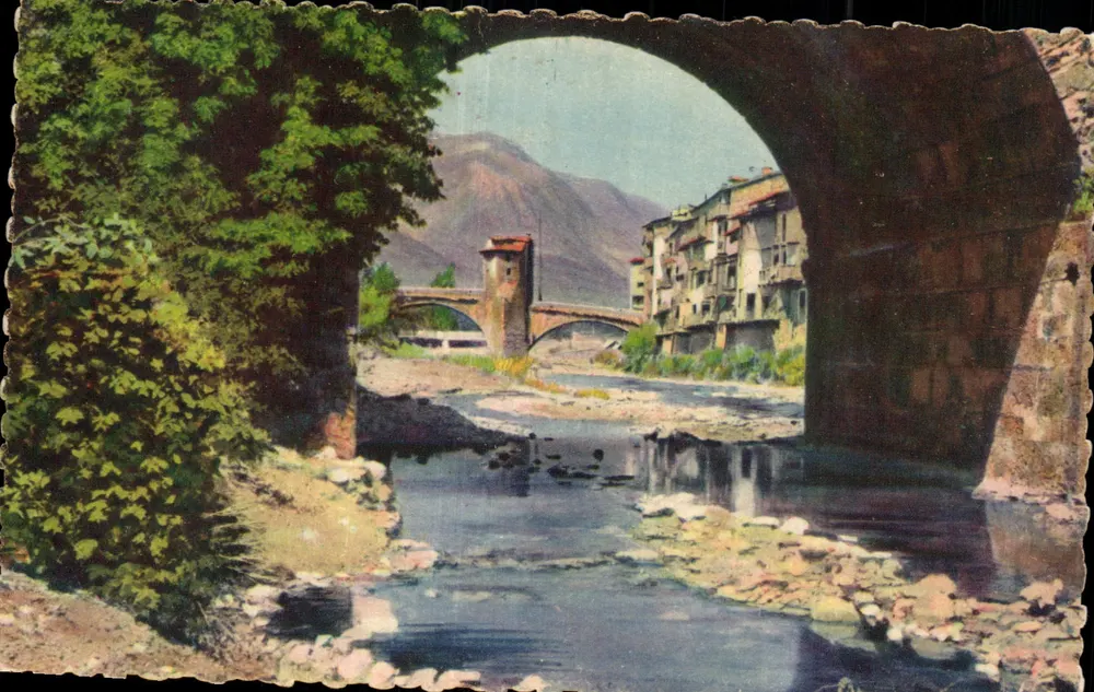 Sospel (Alpes-Maritimes) — Het oude brug — Edities D'Art Yvon, Parijs - Voorkant