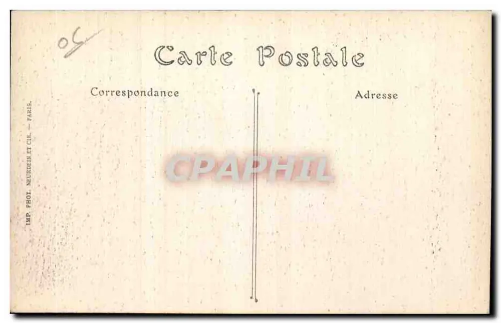 Panorama von CANNES (Alpes-Maritimes) — Aufnahme aus der Californie — ND. Phôt. - Rückseite