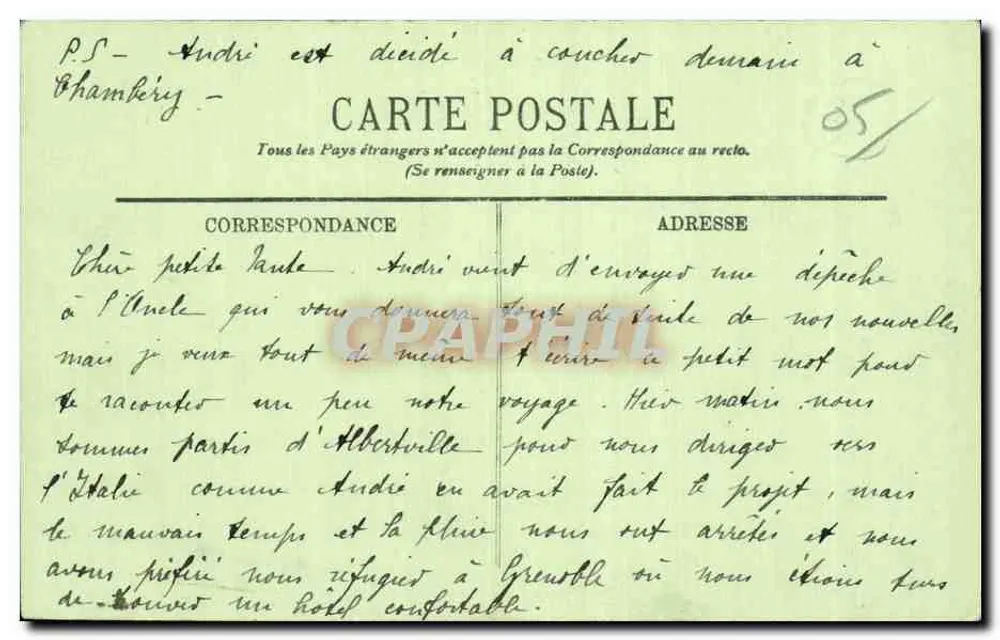 Briançon e seus Fortes — LL. — n° 58 - Verso