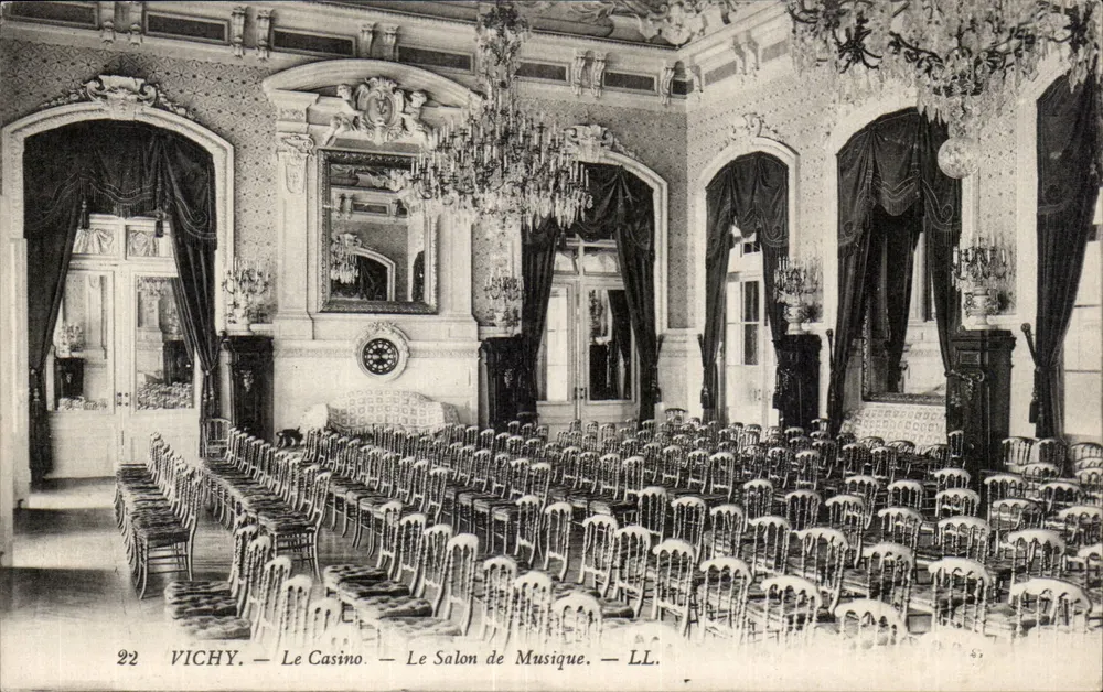 Vichy — Das Casino — Der Musiksaal — LL. — n°22 - Vorderseite