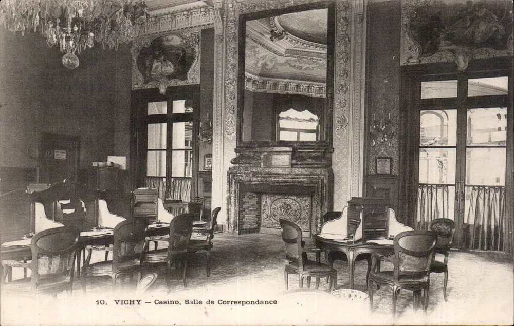 Vichy — Casino, Sala de Correspondência — n°10 - Frente
