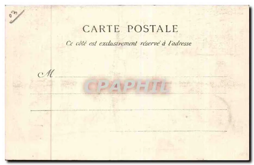 Vichy — Casino, Sala de Correspondência — n°10 - Verso