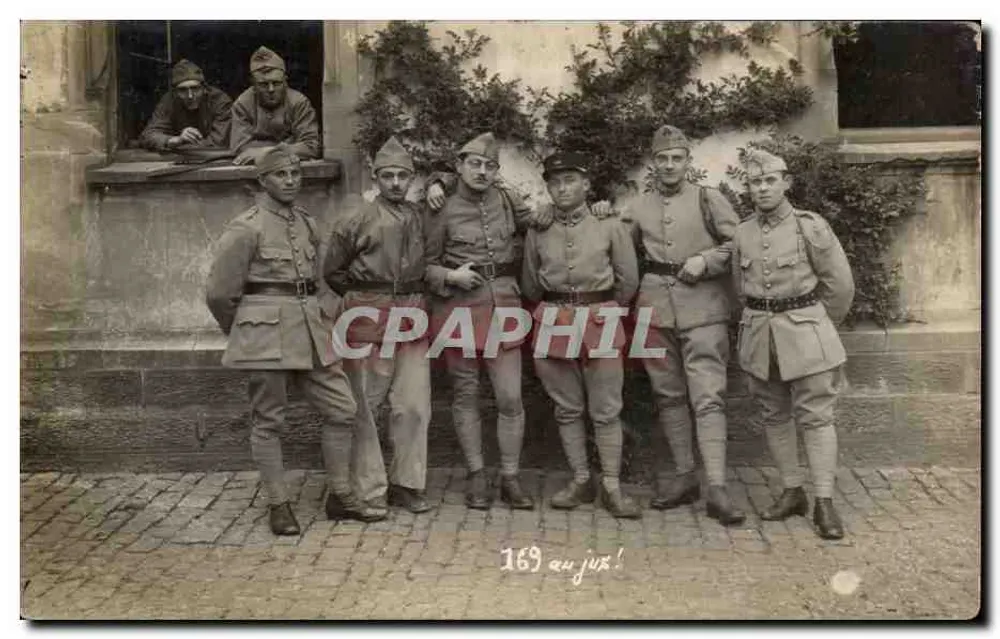 Gruppe Soldaten — 169 au jux! - Vorderseite