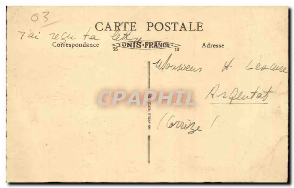 Vichy - Torre dell'Orologio (vecchio donjon del XVI secolo) - Verso